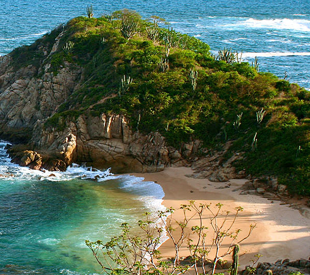 hotel bahia huatulco mexico beach sea ocean view