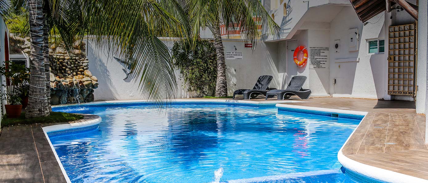 hotel bahia huatulco bay beach swimming pool