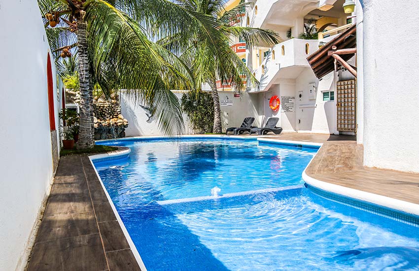 hotel bahia bay huatulco mexico beach swimming pool